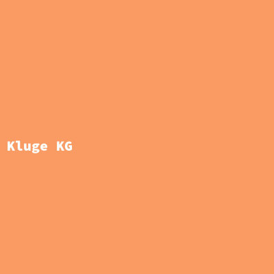 Kluge KG