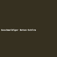 Geschmeidiger Beton-Schirm