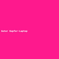 Guter Kupfer-Laptop