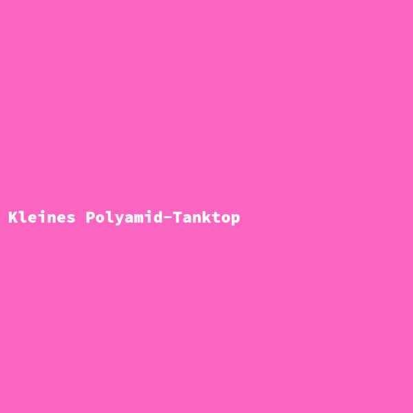Kleines Polyamid-Tanktop