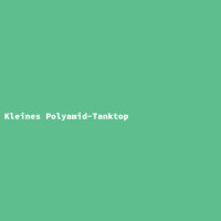 Kleines Polyamid-Tanktop
