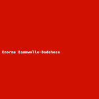 Enorme Baumwolle-Badehose