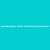 Geschmeidiger Beton-Schirm DarkTurquoise M