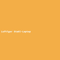 Luftiger Stahl-Laptop