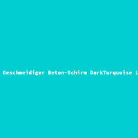 Geschmeidiger Beton-Schirm DarkTurquoise L