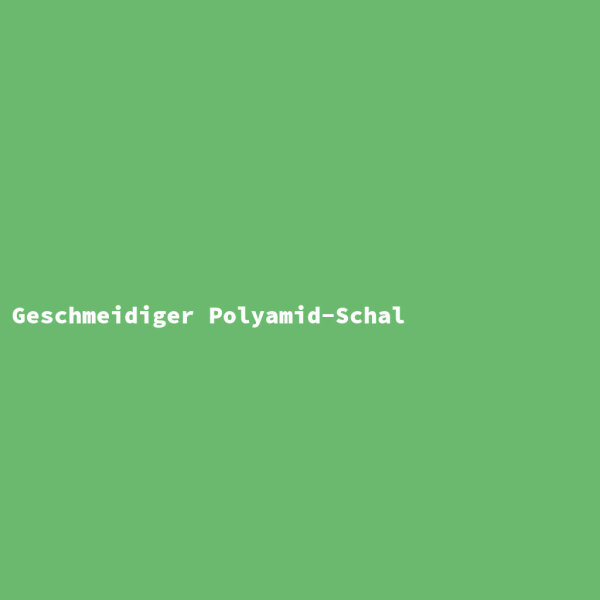Geschmeidiger Polyamid-Schal