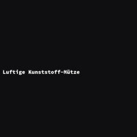Luftige Kunststoff-Mütze