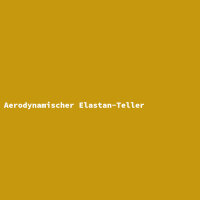 Aerodynamischer Elastan-Teller